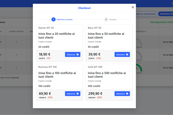 Piani sconto per uso regolare